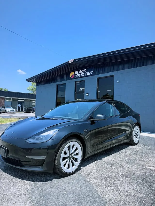 Tesla Model 3 with 35% ceramic tint all around